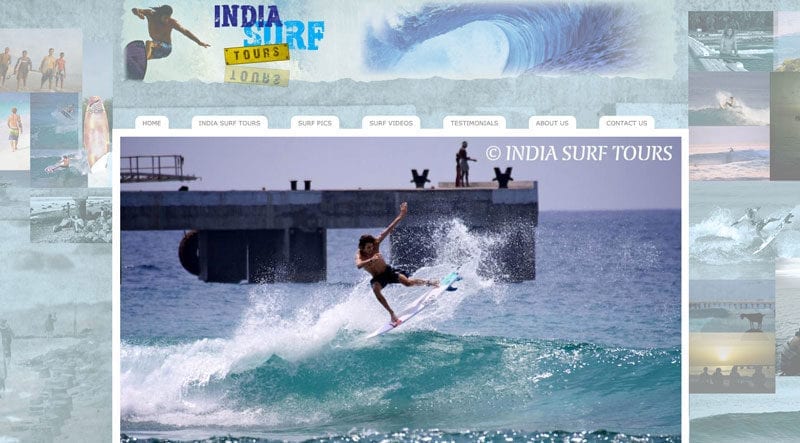 India Surf Tours official website india-surf-tours-wesite-1909043