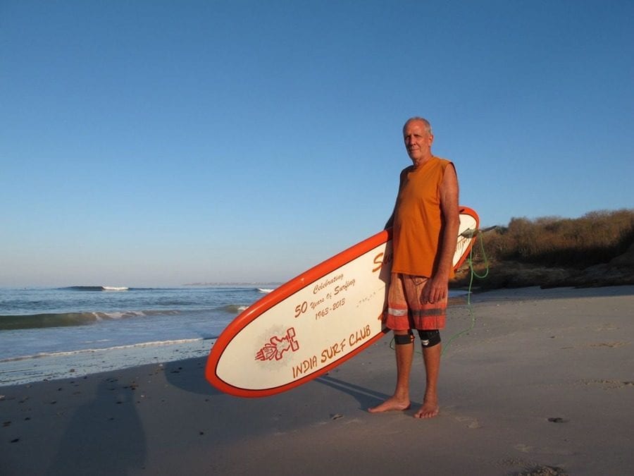 Surfing Swami celebrating 50 years of surfing