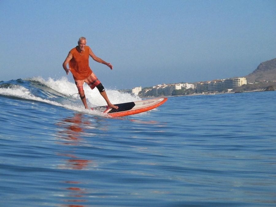 Surfing Swami celebrating 50 years of surfing