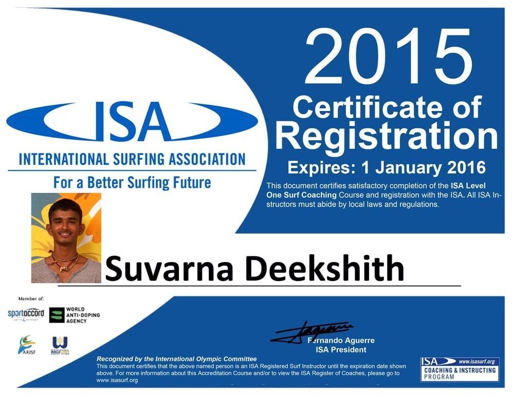 ISA-Certified-Surf-Instructor-Deekshith-Suvarna-Mantra-Surf-Club