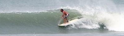 Surfing in the Deep South of India