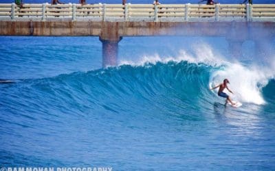 Surfer On The Waves, Lensman On The Shore