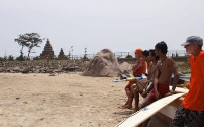 In India, ‘surfing swami’ preaches the virtues of the perfect wave